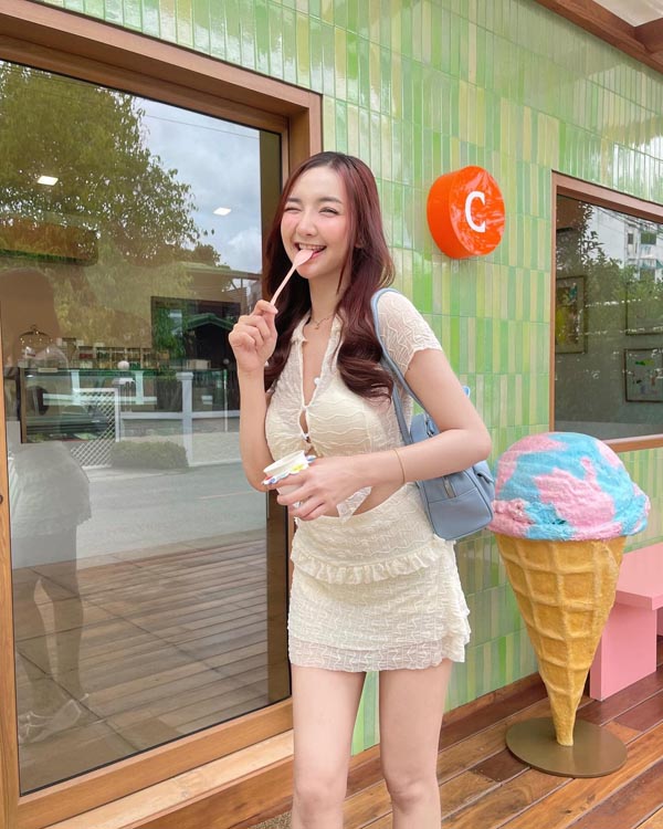 Bim Kr แจกวาร์ป บุ๋มบิ๋ม สาวหวาน ดาวติ๊กต็อค อวดบิกินี่ โคตรเด็ด 18+ 11