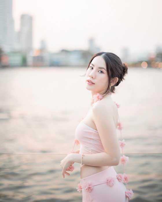 พลอย ภัทรากร แจกวาร์ป สาวสวย เซ็กซี่ นักแสดงซิตคอม อาจารย์คง 13