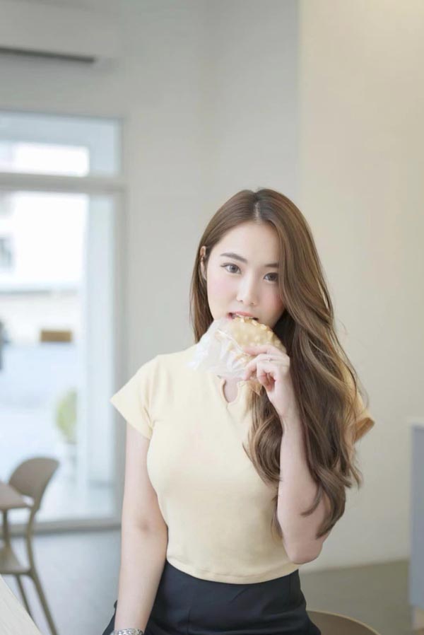 namwanmuay แจกวาร์ป น้องน้ำหวาน นางแบบ หน้าหมวย TikTok 18+ 11