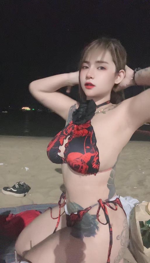 หนูน้ำ เยอะจัง แจกวาร์ป นางแบบ สุดยั่ว ฉายา ชื่อน้ำ แค่คอ Onlyfans 18+ 10
