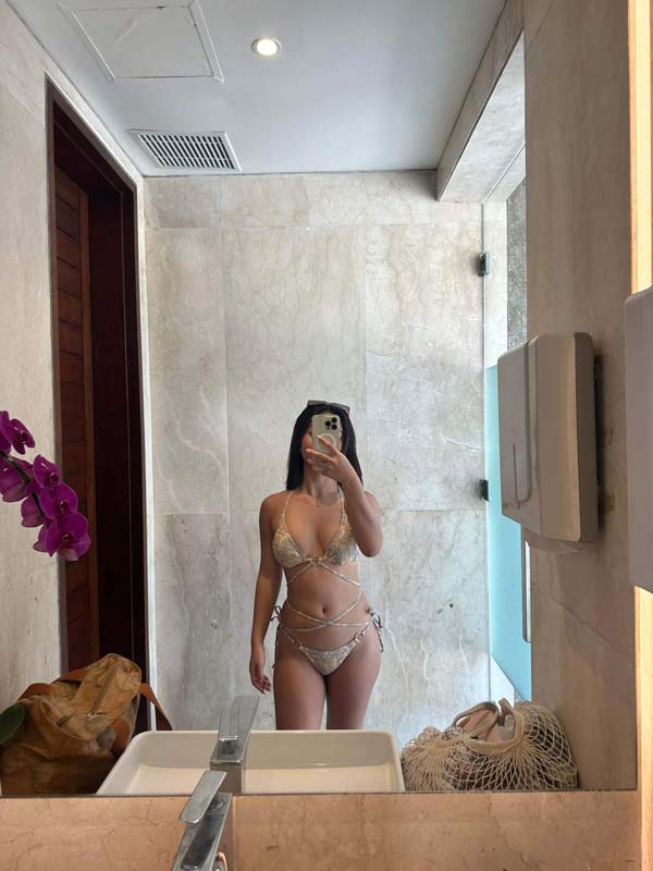 Izel Palacio แจกวาร์ป อินฟูล ดาวติ๊กต็อค อวดหุ่น ชุดว่ายน้ำ อกโต 18+ 3